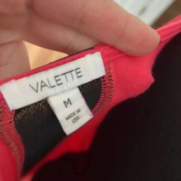 Valette Pink and Black Dress top - Picture 5 of 5